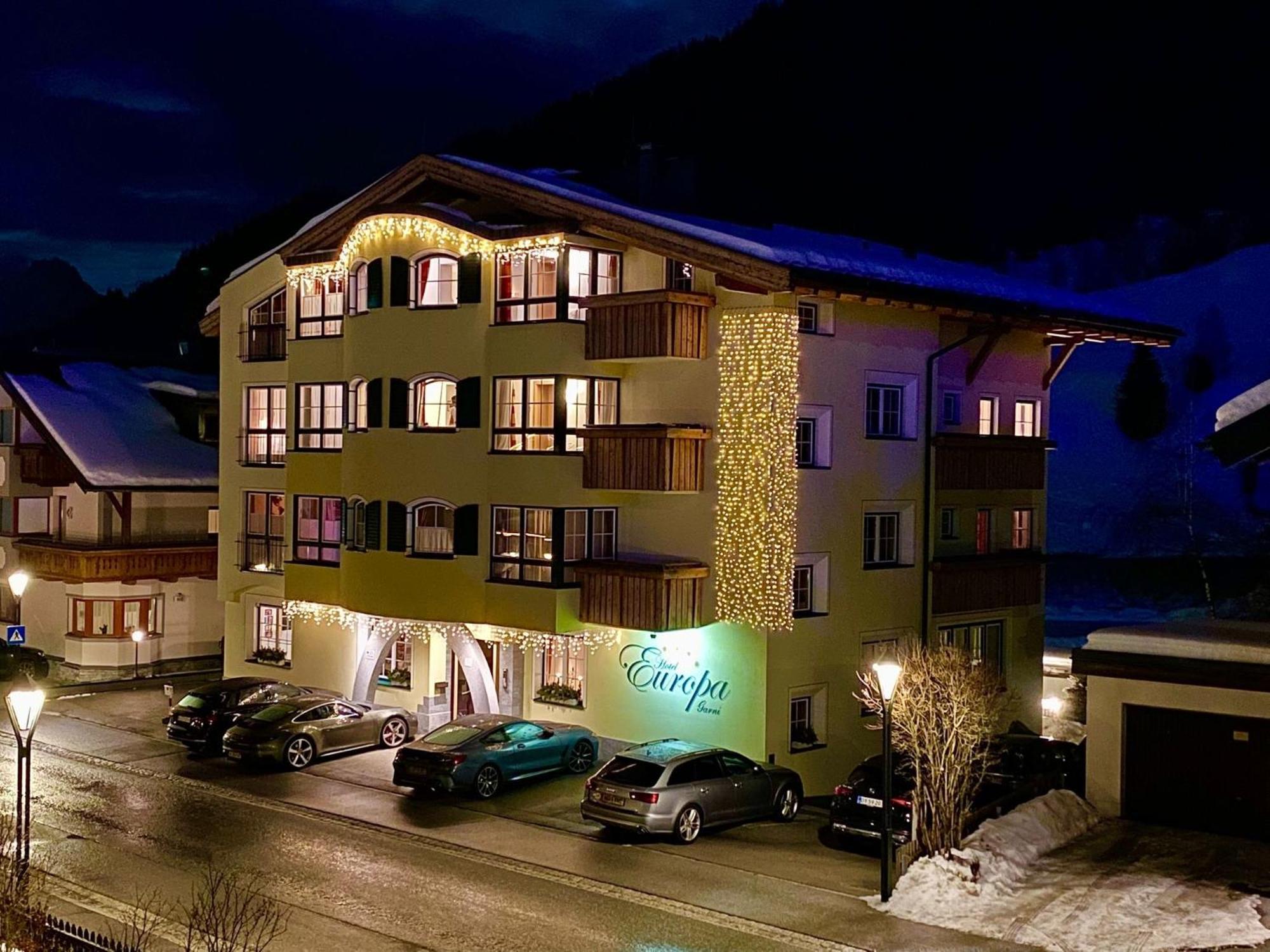 Hotel Garni Europa Санкт-Антон-ам-Арльберг Экстерьер фото